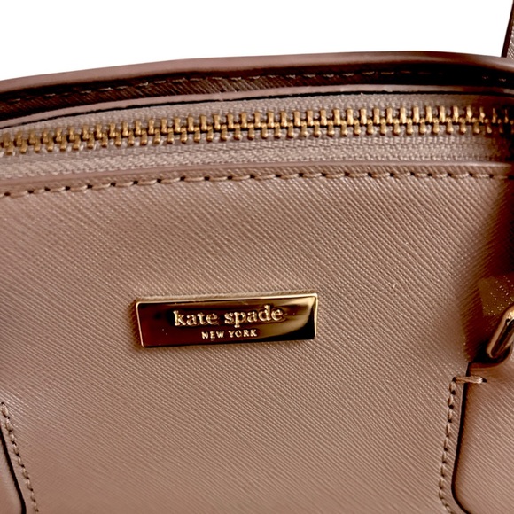 kate spade Dusty Mauve Blush Satchel Crossbody with Removable Strap - Picture 10 of 12